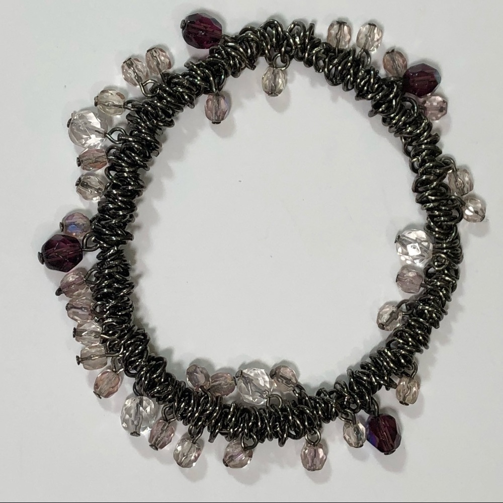 Dangle Bead Stretch Bracelets (2) - Picture 6 of 7
